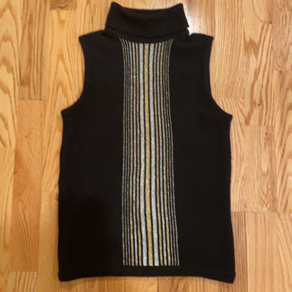 Christian Dior Vintage sleeveless turtleneck sweater